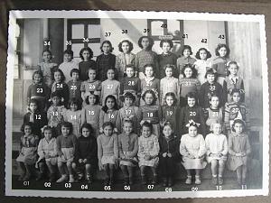 ECOLE LAMORICIERE FILLES 1949 CE2